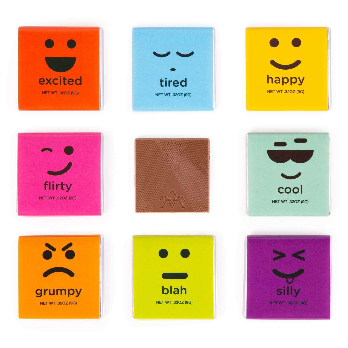 Moodibars® Squares Tub,  Assorted Squares