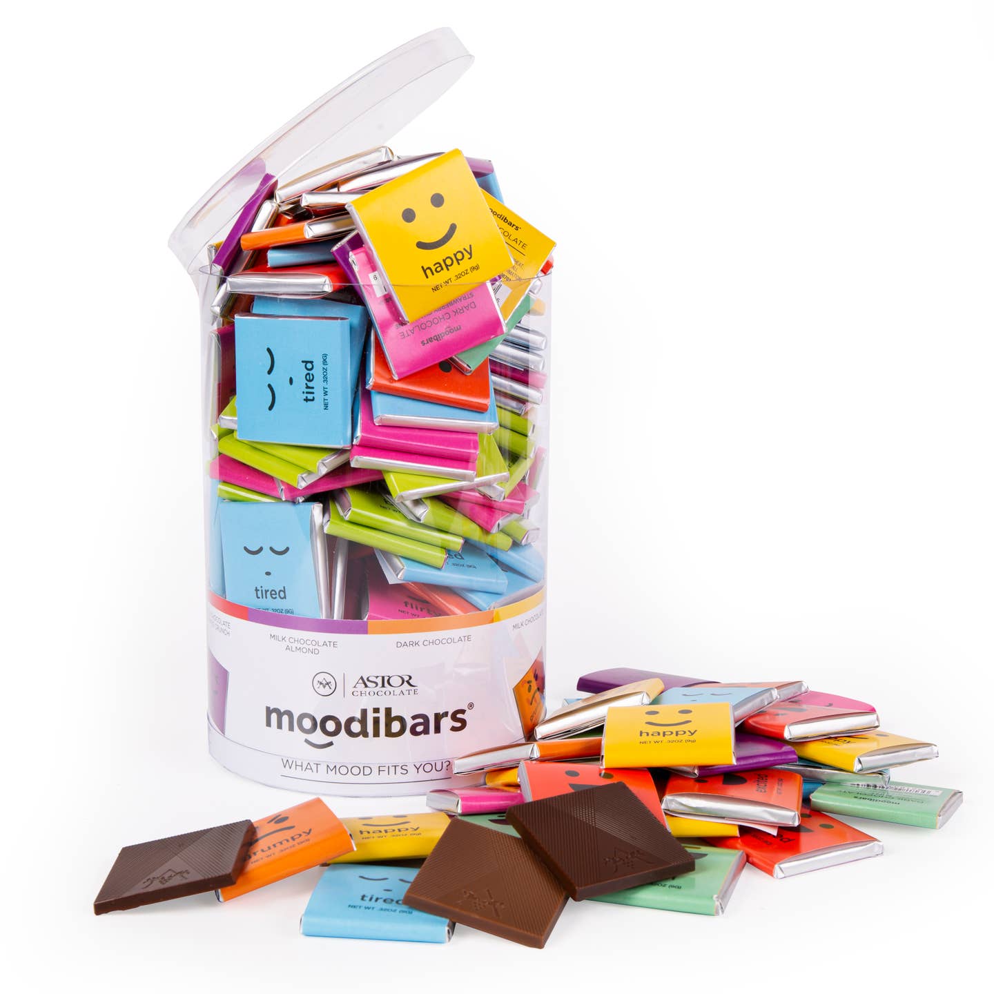 Moodibars® Squares Tub,  Assorted Squares