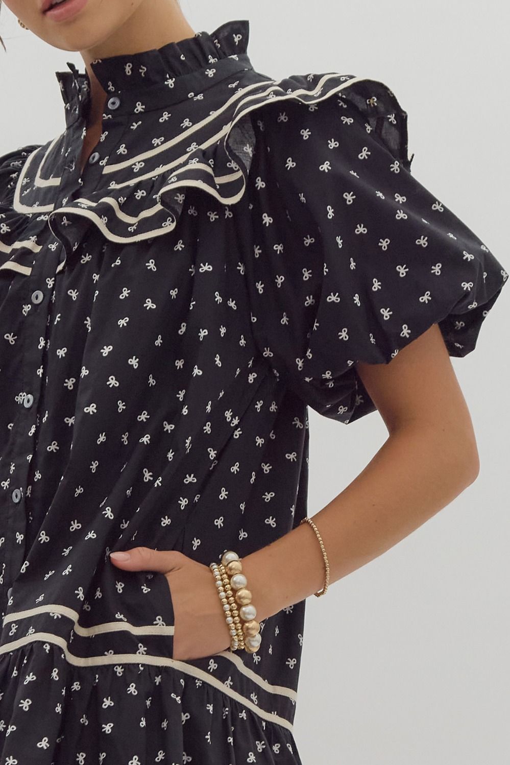 Girl On The Go Bow Dress
