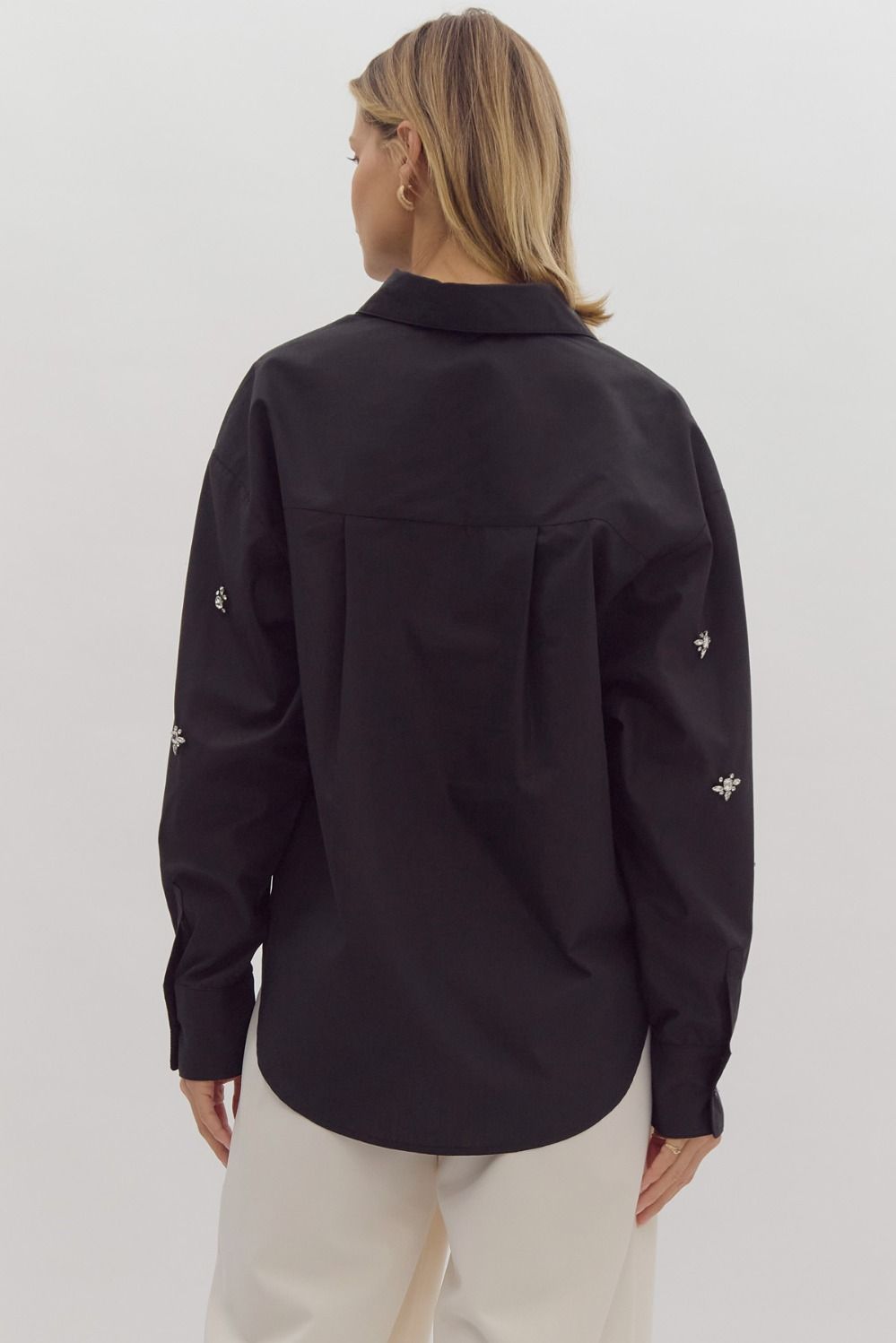Shine Bright Button Up Top