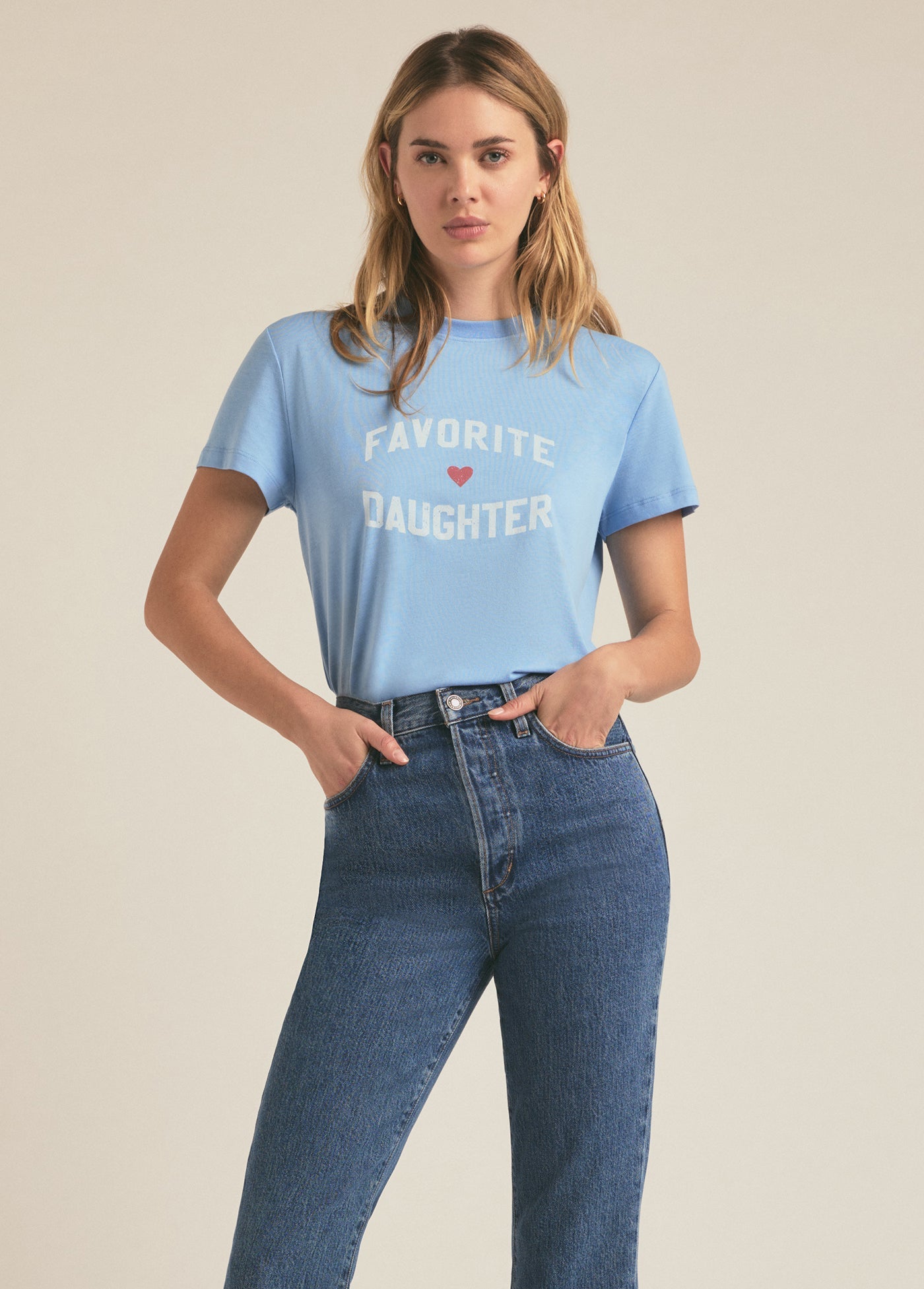 Favorite Daughter | Favorite Daughter Tee, Blue Bird