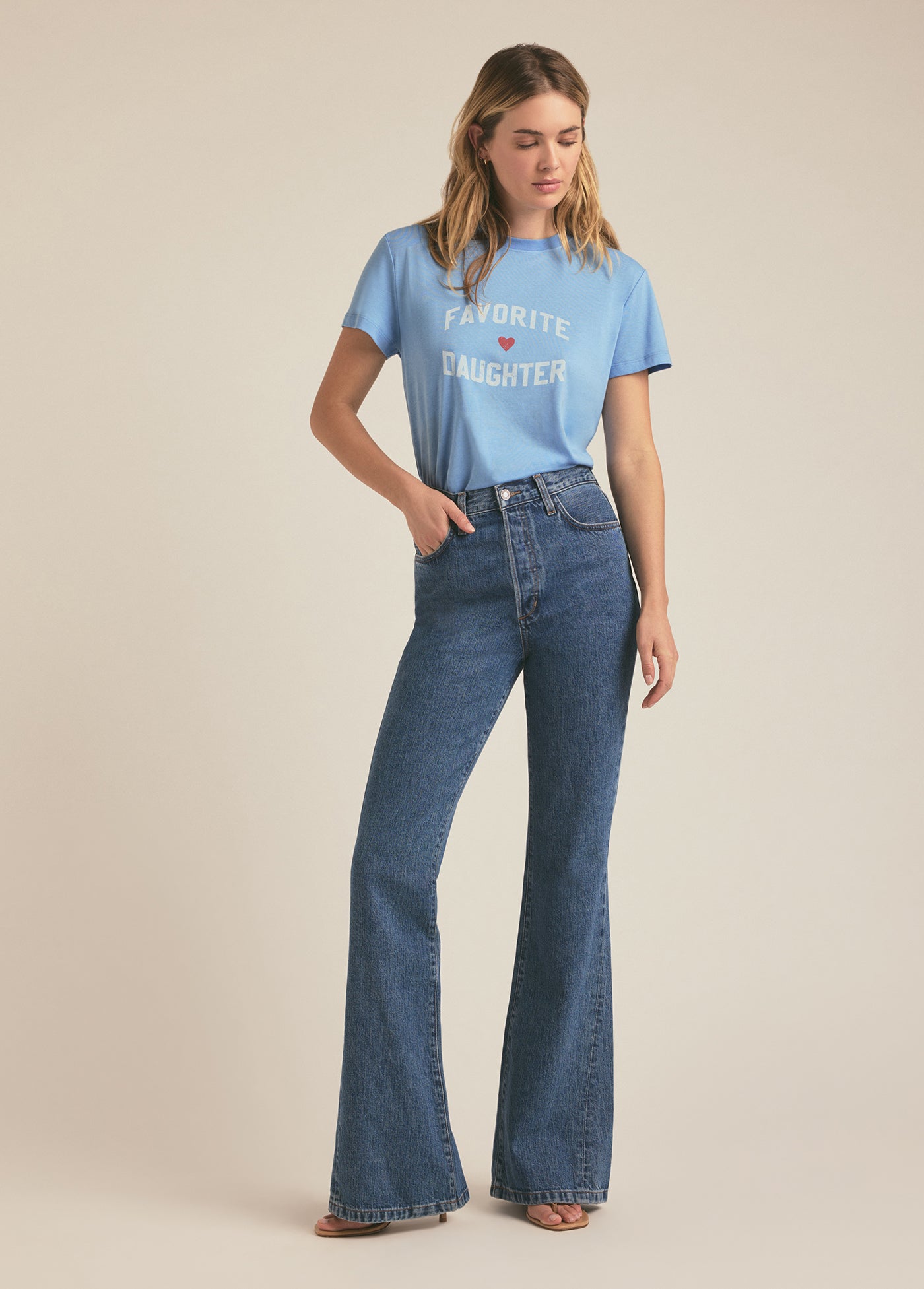 Favorite Daughter | Favorite Daughter Tee, Blue Bird