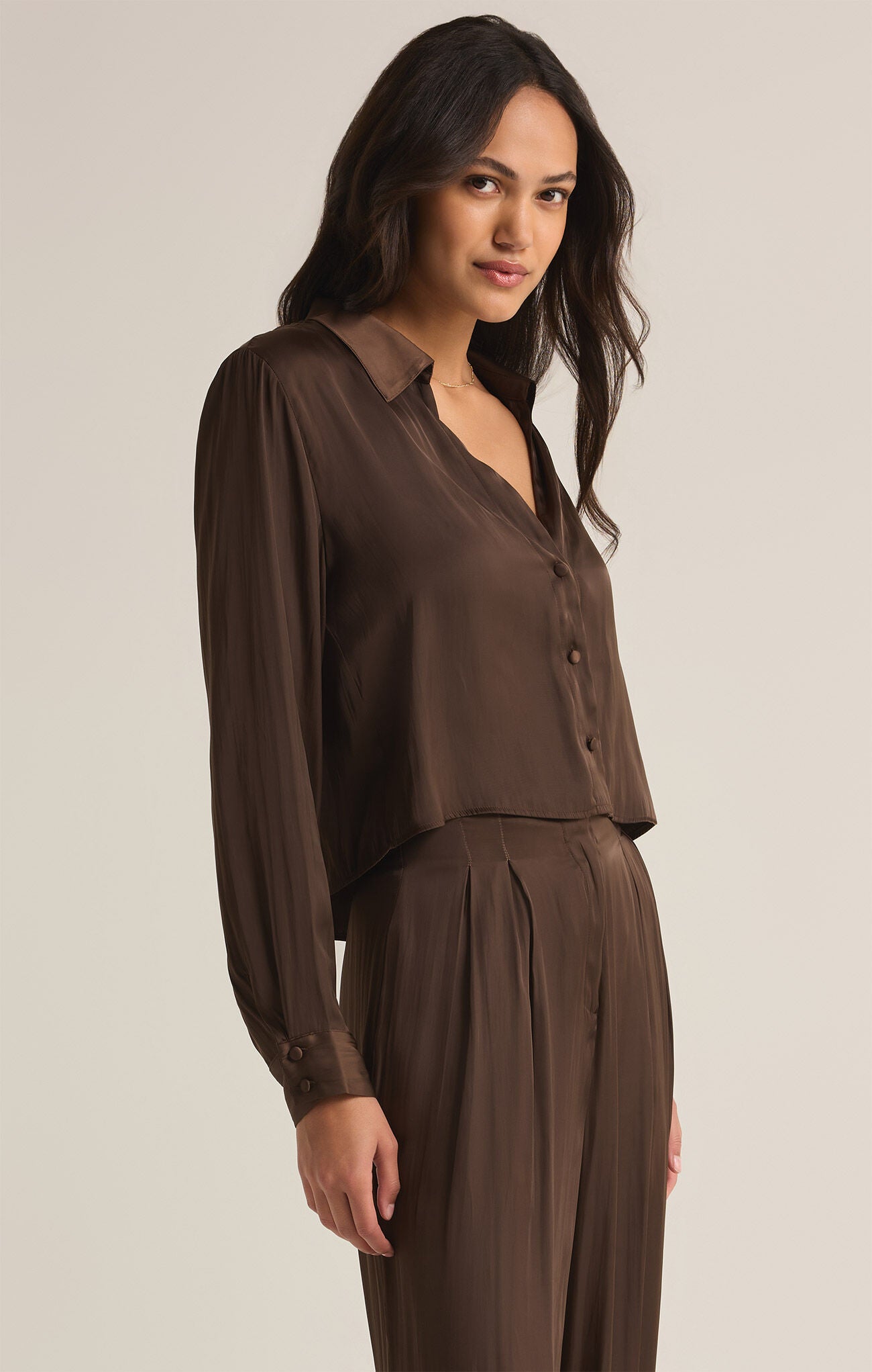 Z Supply | Sante Top, Dark Chocolate
