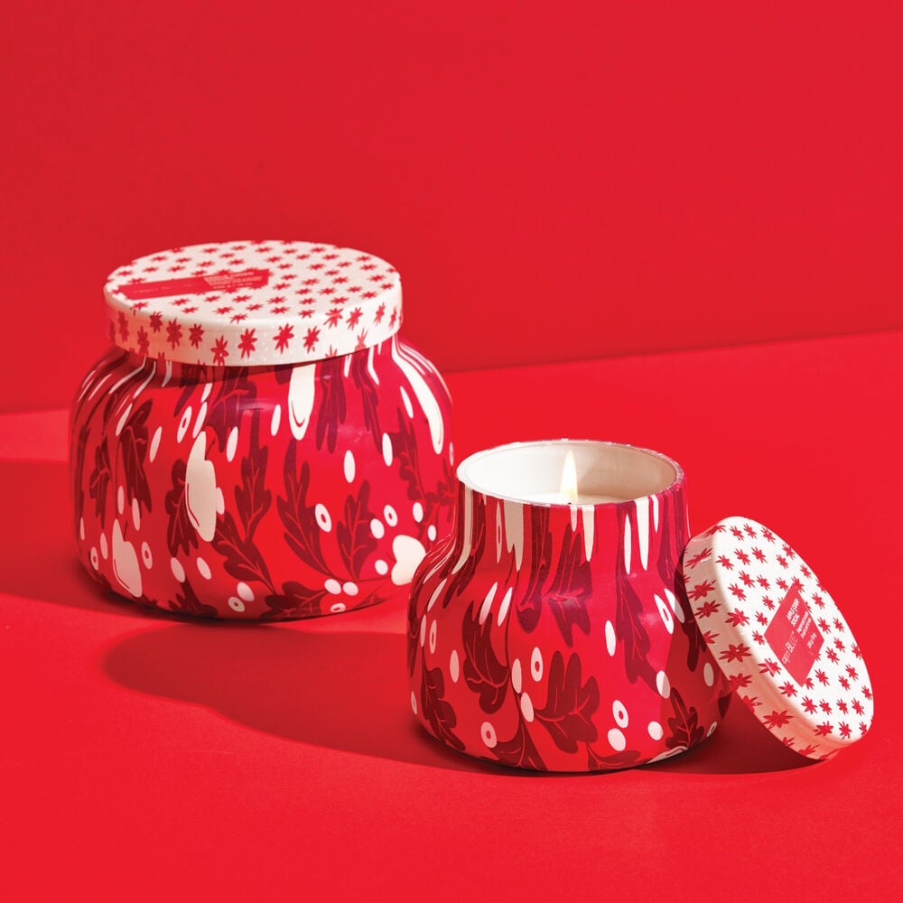 Apple Cider Social Social Holiday Pattern Play Jar, Assorted Sizes