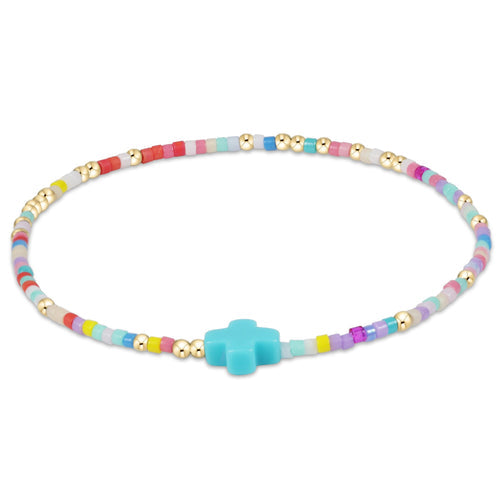 Enewton | Hope Unwritten Signature Cross Bracelet, Assorted Colors