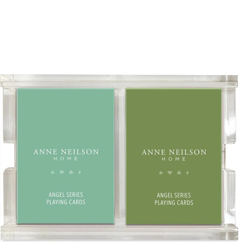 Anne Neilson | Inspire Playing Cards S/2 in Acrylic Case