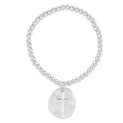 enewton | Classic 4mm Bead Bracelet With Inspire Charm, Assorted Colors