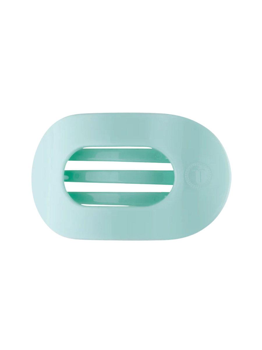 TELETIES | Medium Flat Round Clip, Assorted Colors