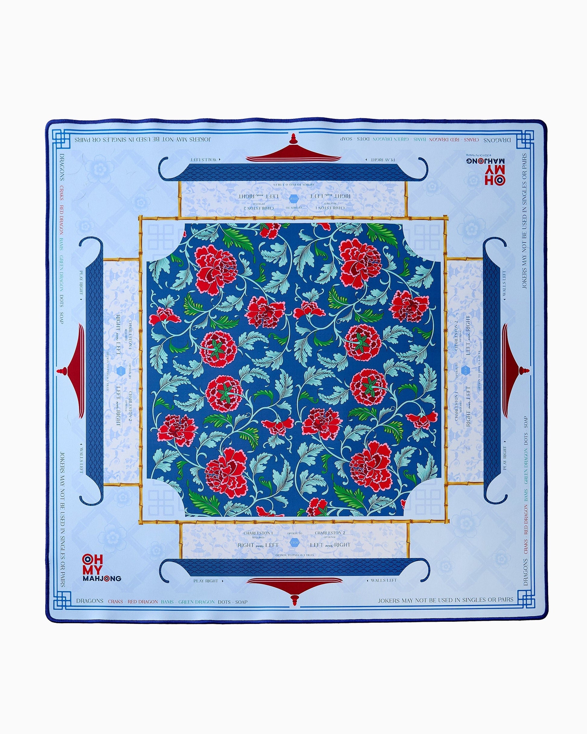 Mahjong Mats in Tube, Assorted Styles