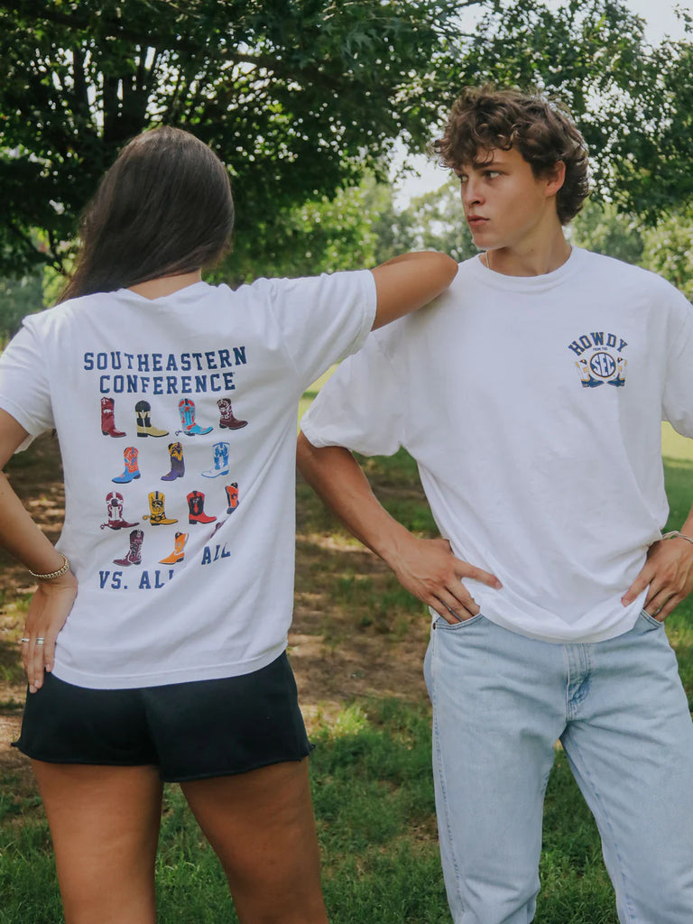 Charlie Southern | Sec Boots Vs. All Y'all T-shirt