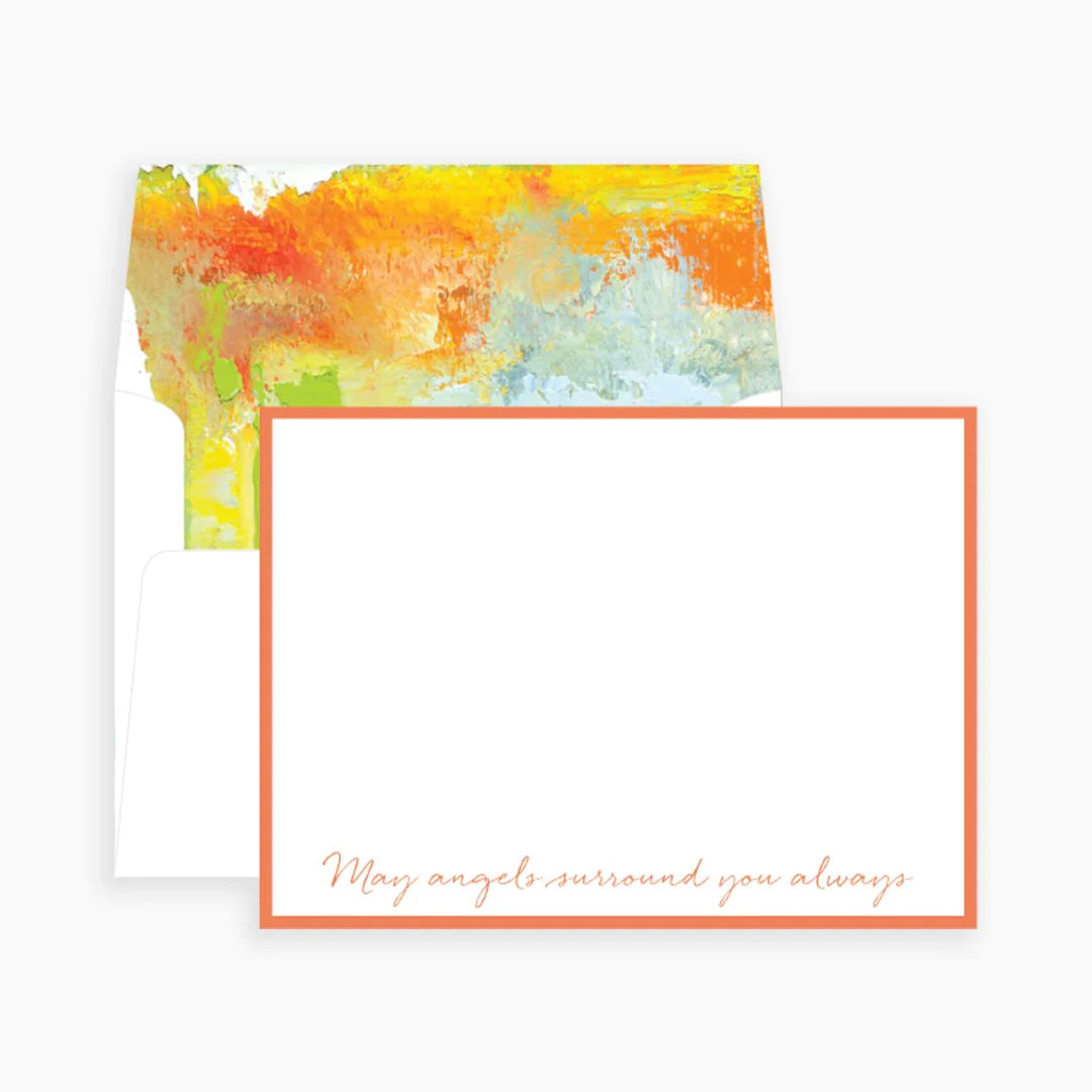 Anne Neilson | May Angels Surround You Always Notecards