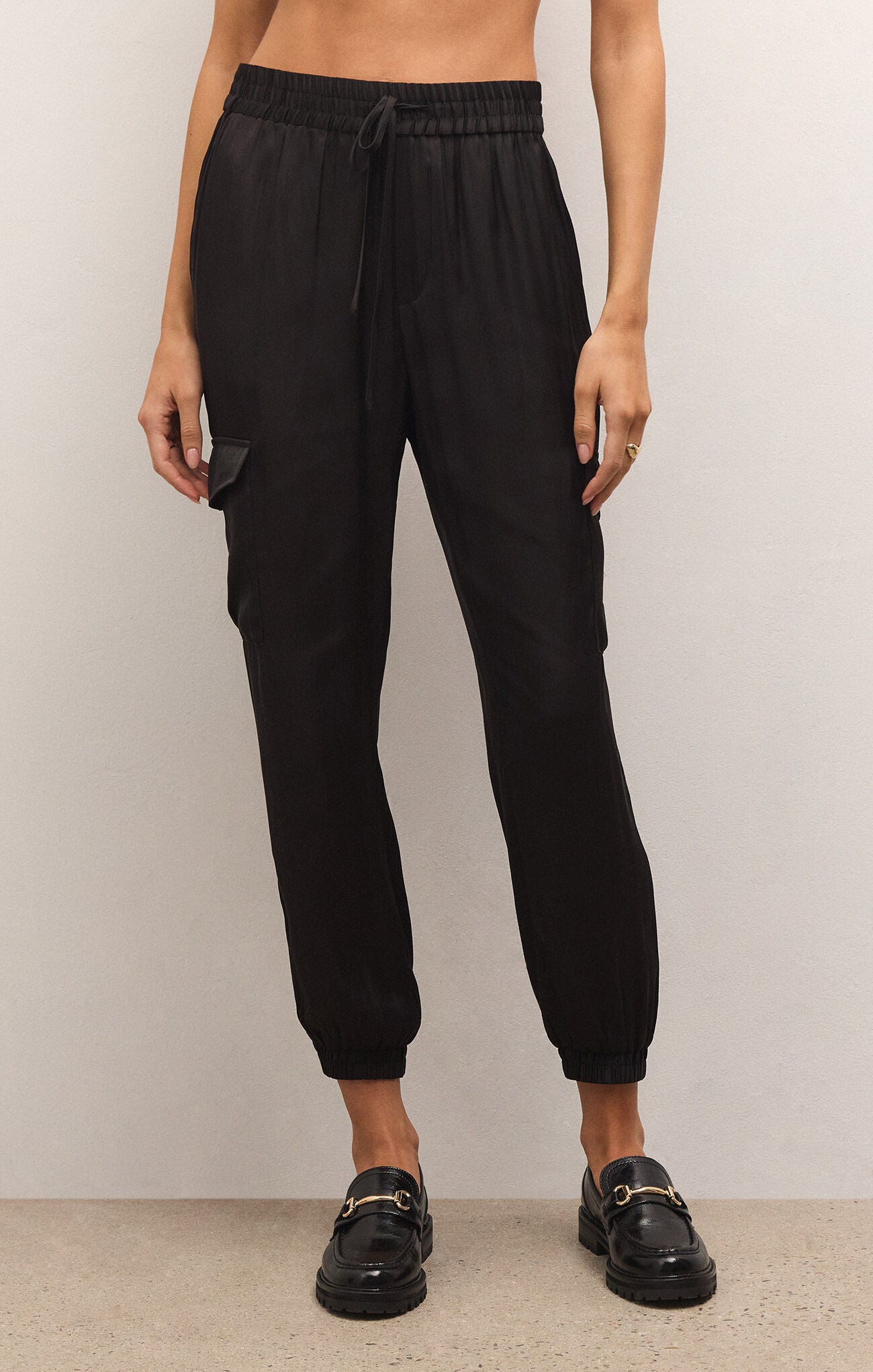 Z Supply | Rory Cargo Jogger, Black
