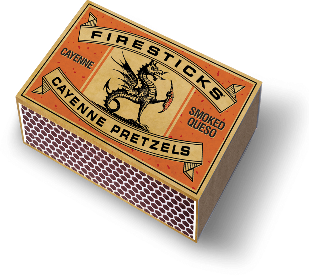 Firesticks Cayenne Pretzels | Smoked Queso