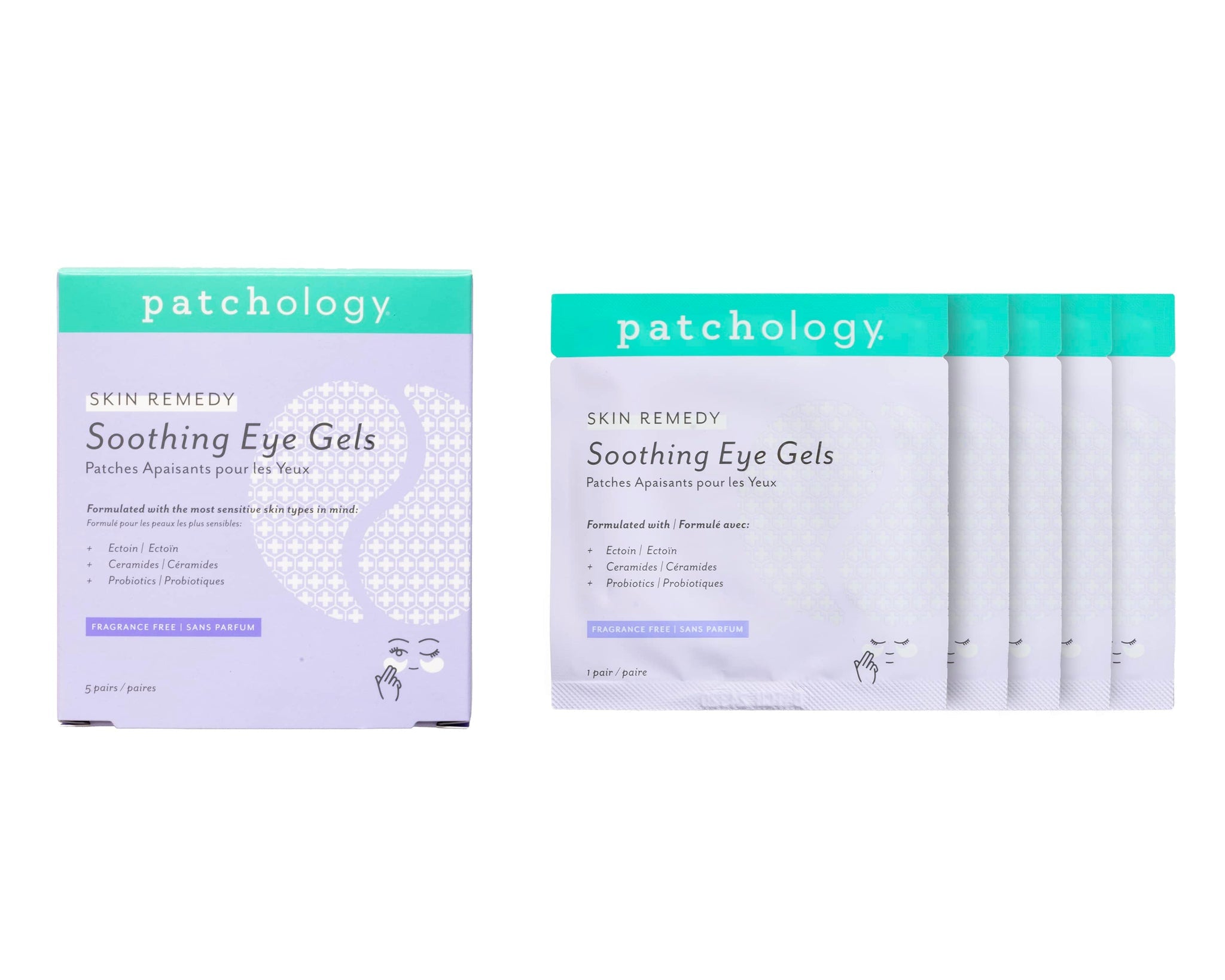 Skin Remedy Soothing Eye Gels, Pack of 5