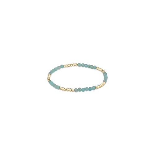 enewton | Blissful Pattern 2.5mm Bead Bracelet, Amazonite