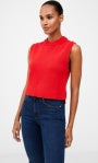 French Connection | Mozart Sleeveless Vest, Mars Red