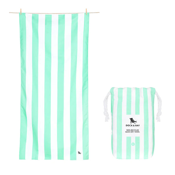 Dock & Bay | XL Quick Dry Beach Towel, Cabana Collection