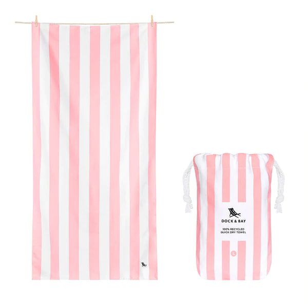 Dock & Bay | L Quick Dry Beach Towel, Cabana Collection