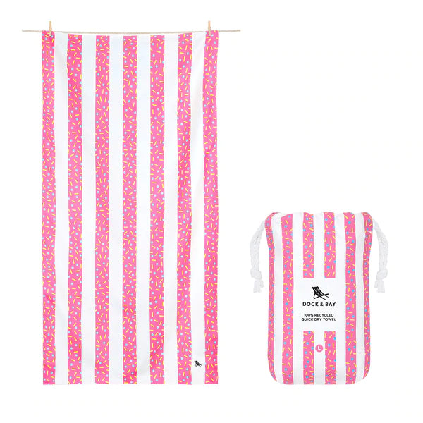 Dock & Bay | L Quick Dry Beach Towel, Cabana Collection