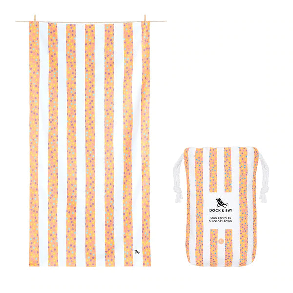Dock & Bay | L Quick Dry Beach Towel, Cabana Collection