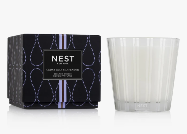 NEST New York | 3-Wick Candle, Cedar Leaf & Lavender