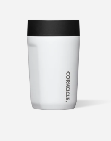Corkcicle | Commuter Cup, 9 oz Gloss White