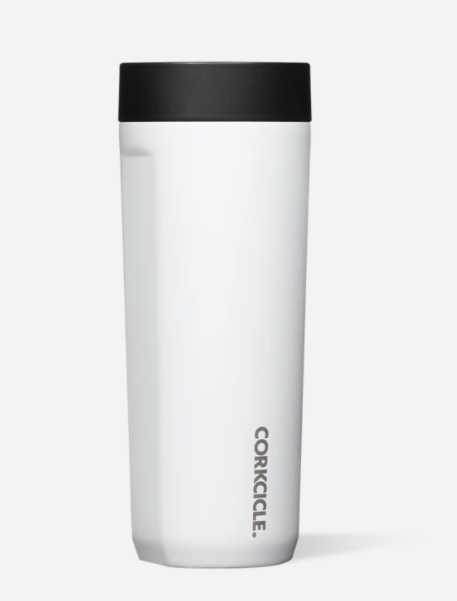 Corkcicle | Commuter Cup,17 oz Gloss White