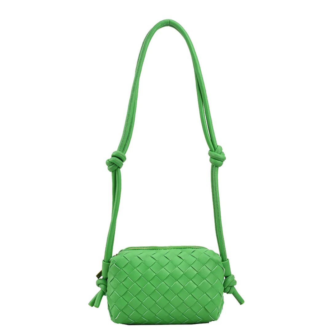 Braided Shoulder Bag, Assorted Colors