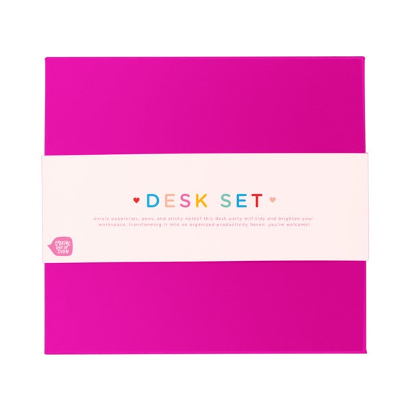 TOOT | Pink Desk Set