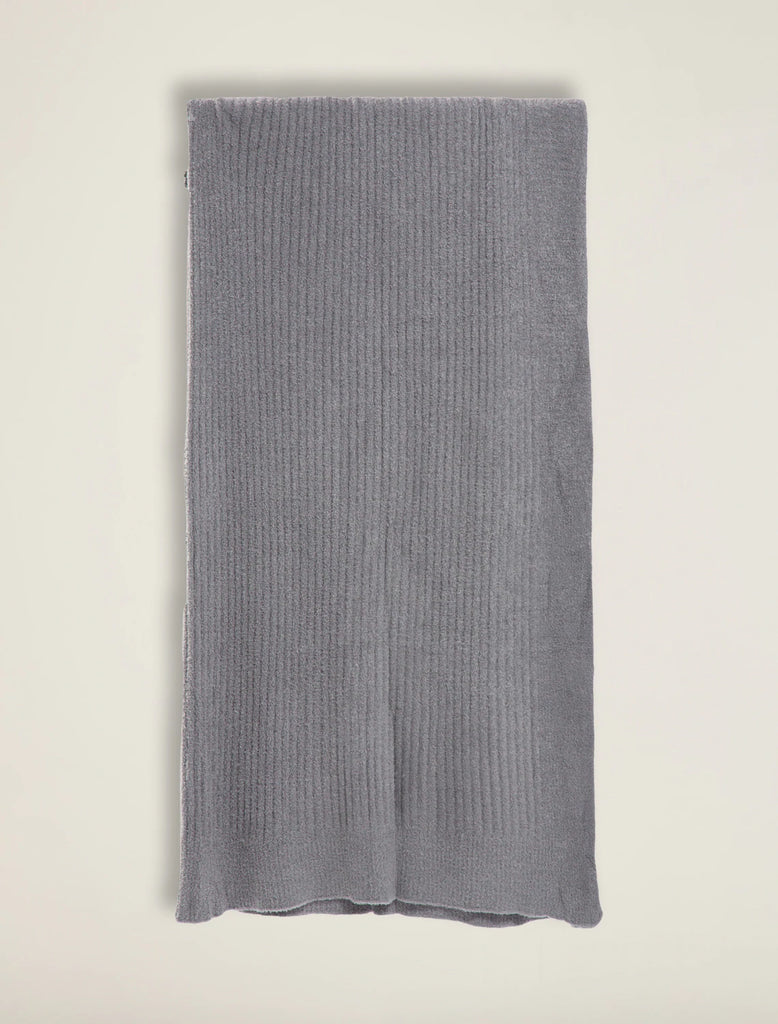Barefoot Dreams | CozyChic Lite Ribbed Throw, Pewter