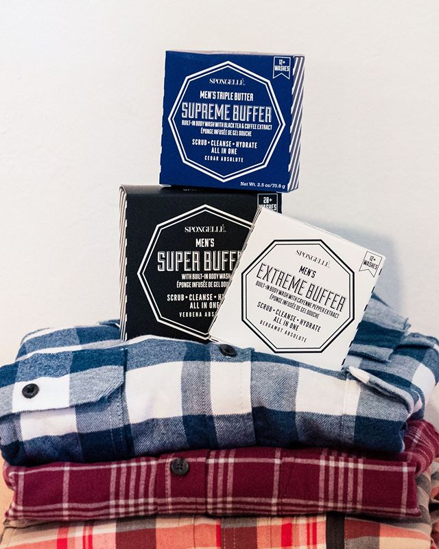 Spongellé | Men's Extreme Buffer, Multiple Scents