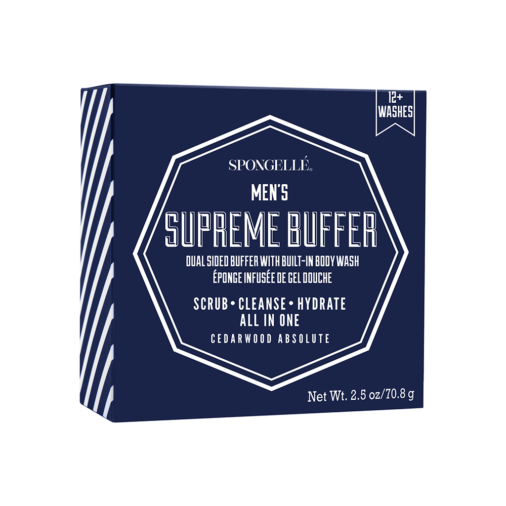 Spongellé | Men's Supreme Buffer, Multiple Scents