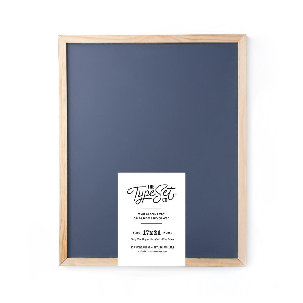 The Type Set Co. | 17x21 Deluxe Magnetic Letter Board Slate