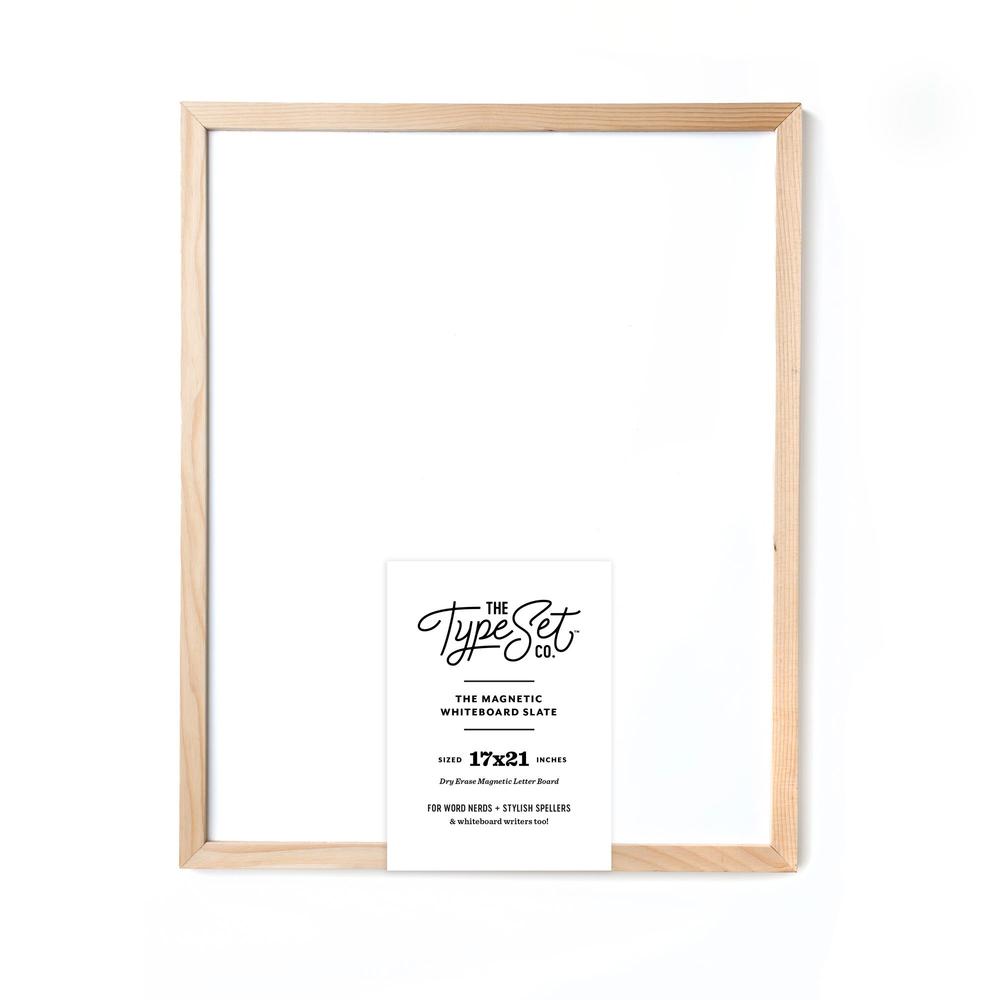 The Type Set Co. | 17x21 Deluxe Magnetic Letter Board Slate