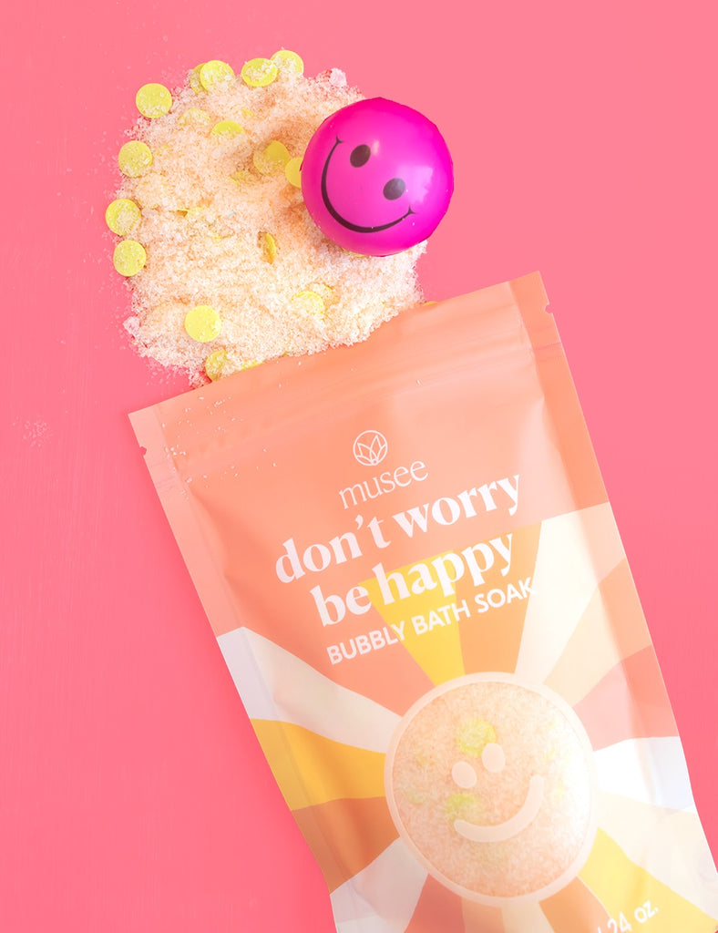 Musee | Don't Worry Be Happy Bubbly Bath Soak