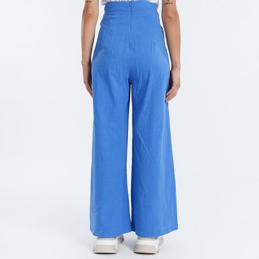 Molly Bracken Young Ladies Woven Pant, Blue