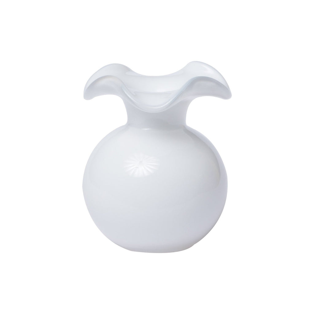 VIETRI | Hibiscus Glass White Bud Vase