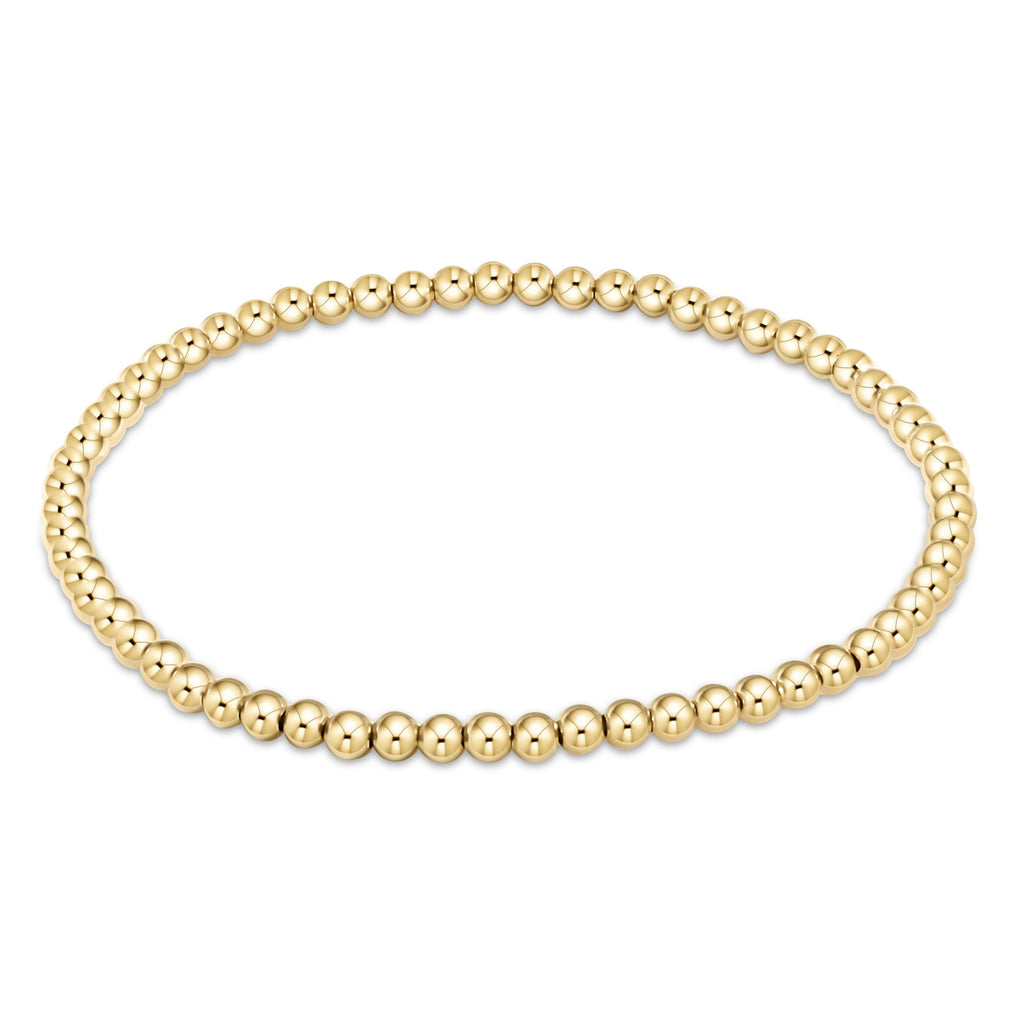 enewton | Classic Gold 3mm Bead Bracelet