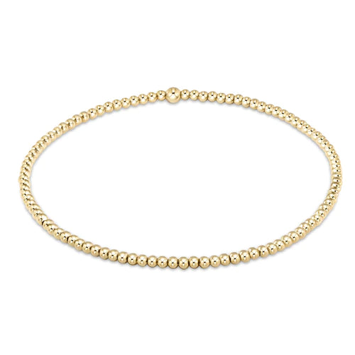 enewton | Classic Gold 2mm Bead Bracelet