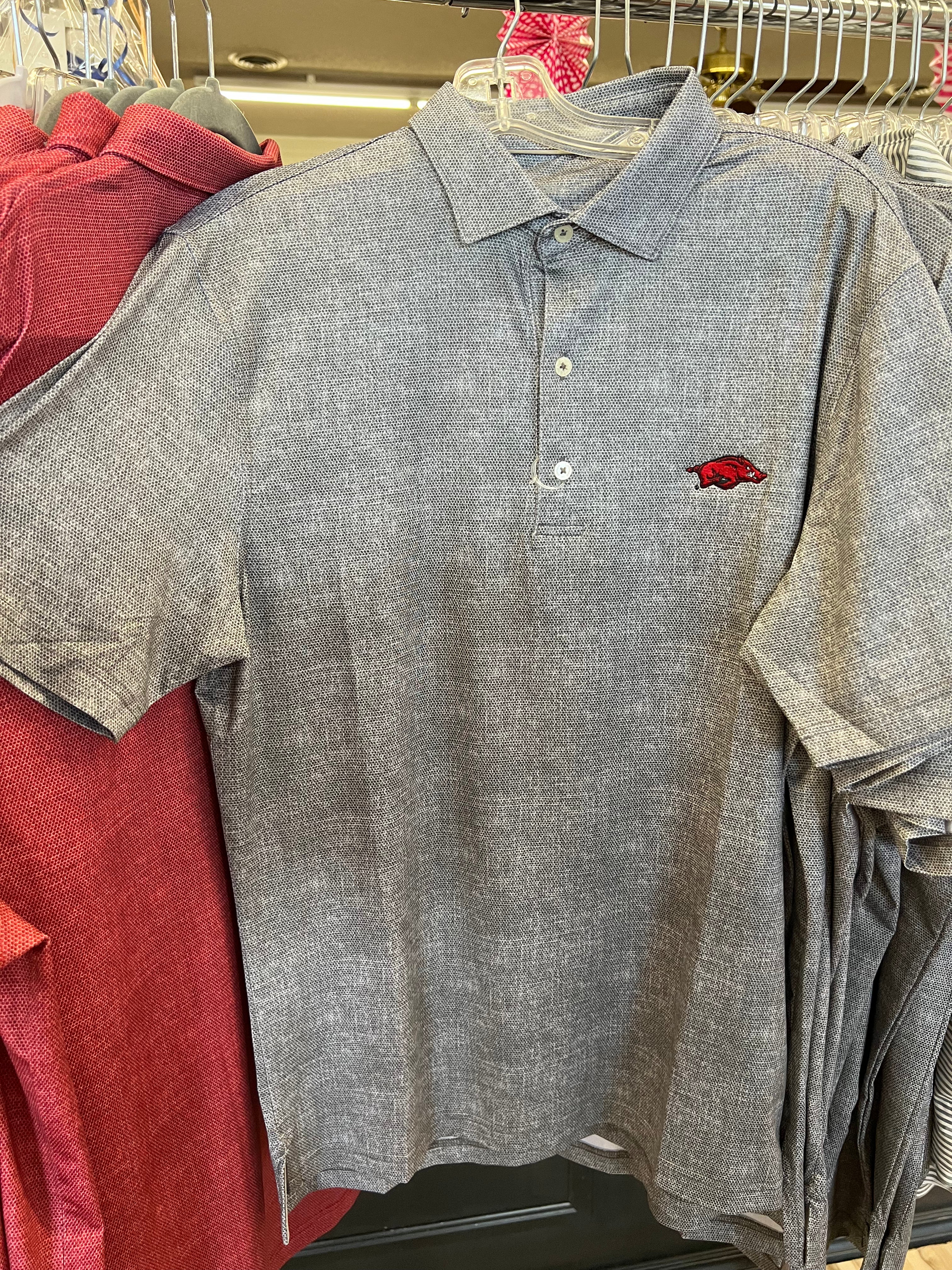 Johnnie-O | Men's Arkansas Gibson Printed Polo
