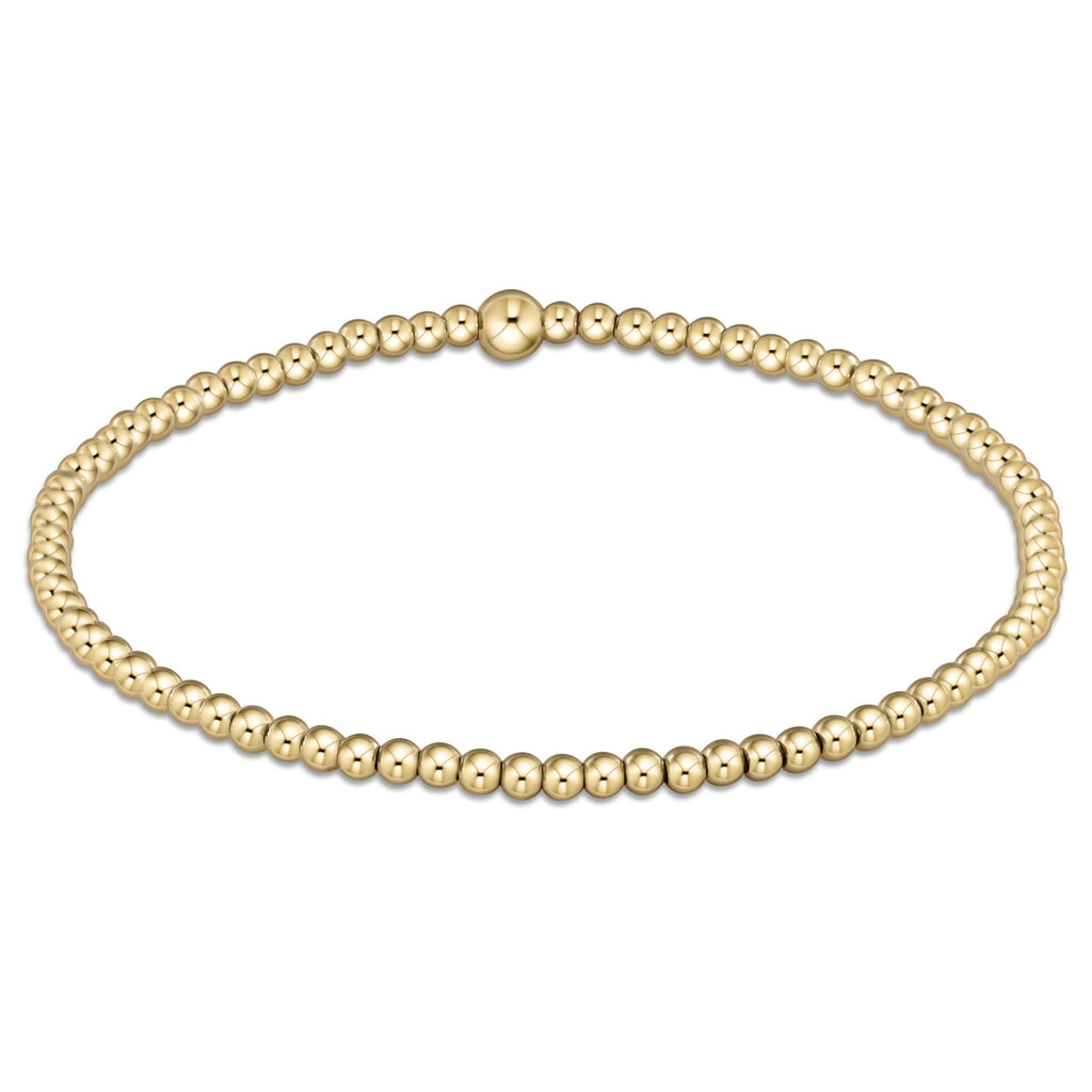 enewton | Classic Gold 2.5mm Bead Bracelet