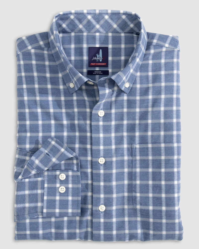 Johnnie-O | Men's Long Sleeve Moisture Wicking Gobi Button Down