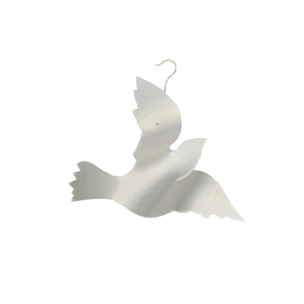 Fig & Dove | Acrylic Dove Ornaments, Small