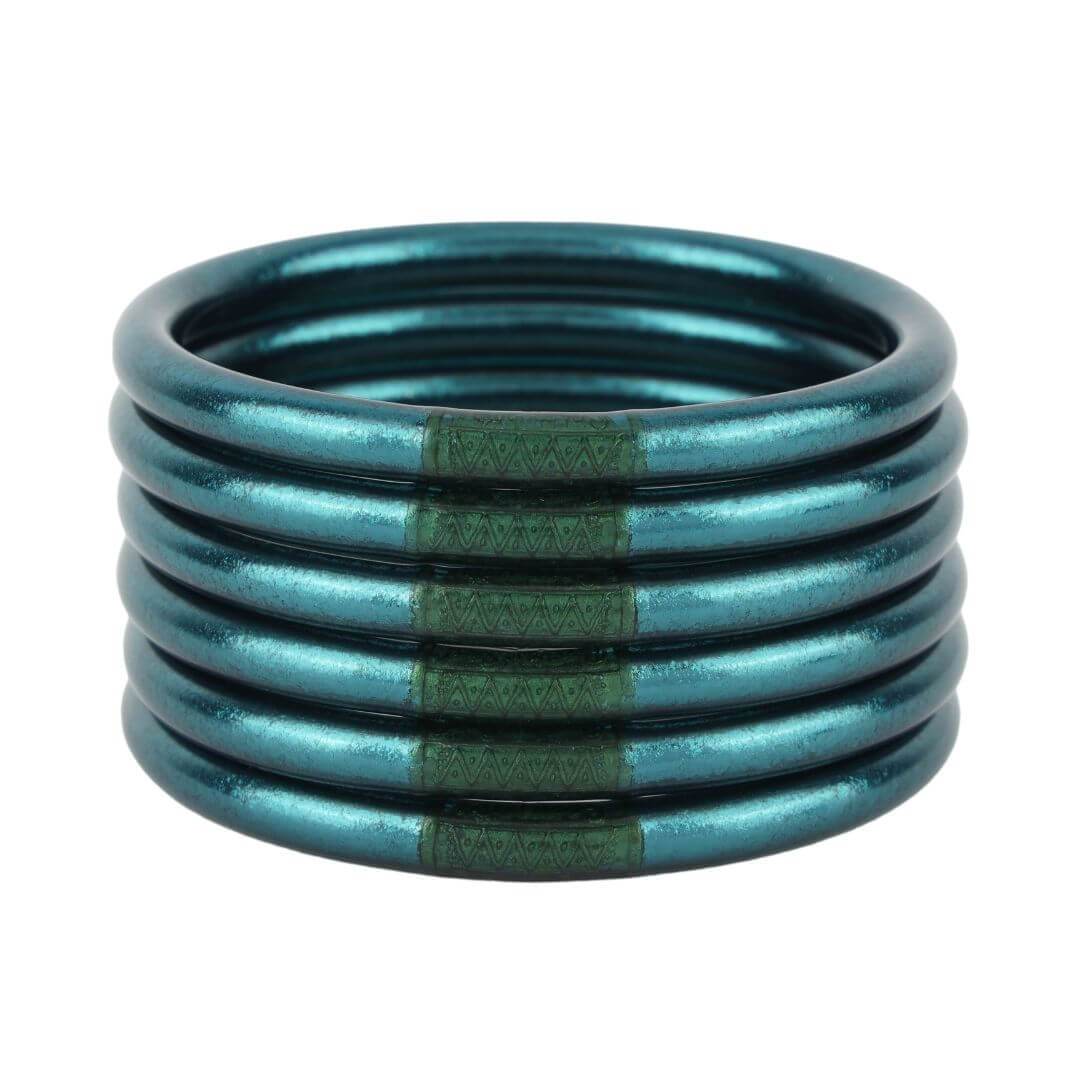 BuDhaGirl | Plume All Weather Bangles® (AWB®) - Serenity Prayer