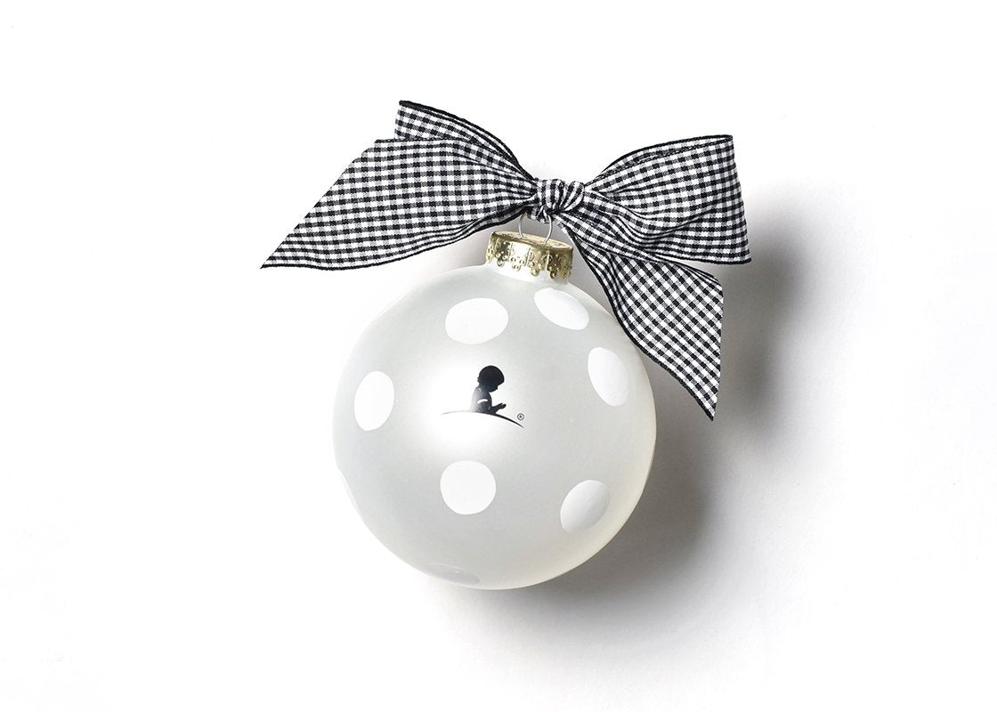 Limited Edition St. Jude Glass Ornament, Red Wagon