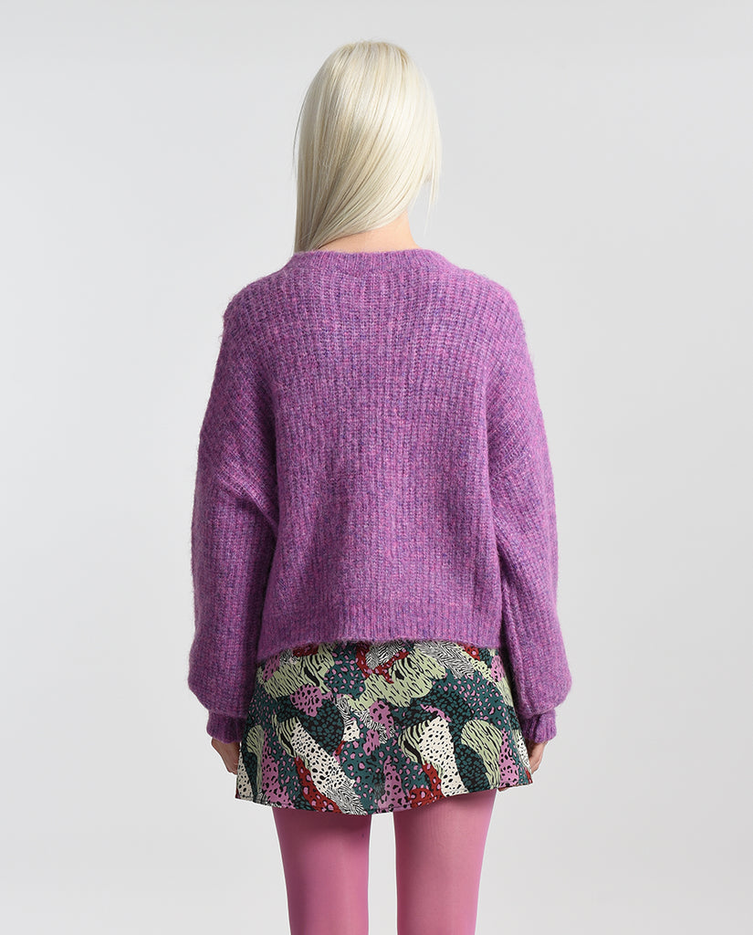 Molly Bracken | Taking Over Mauve Sweater
