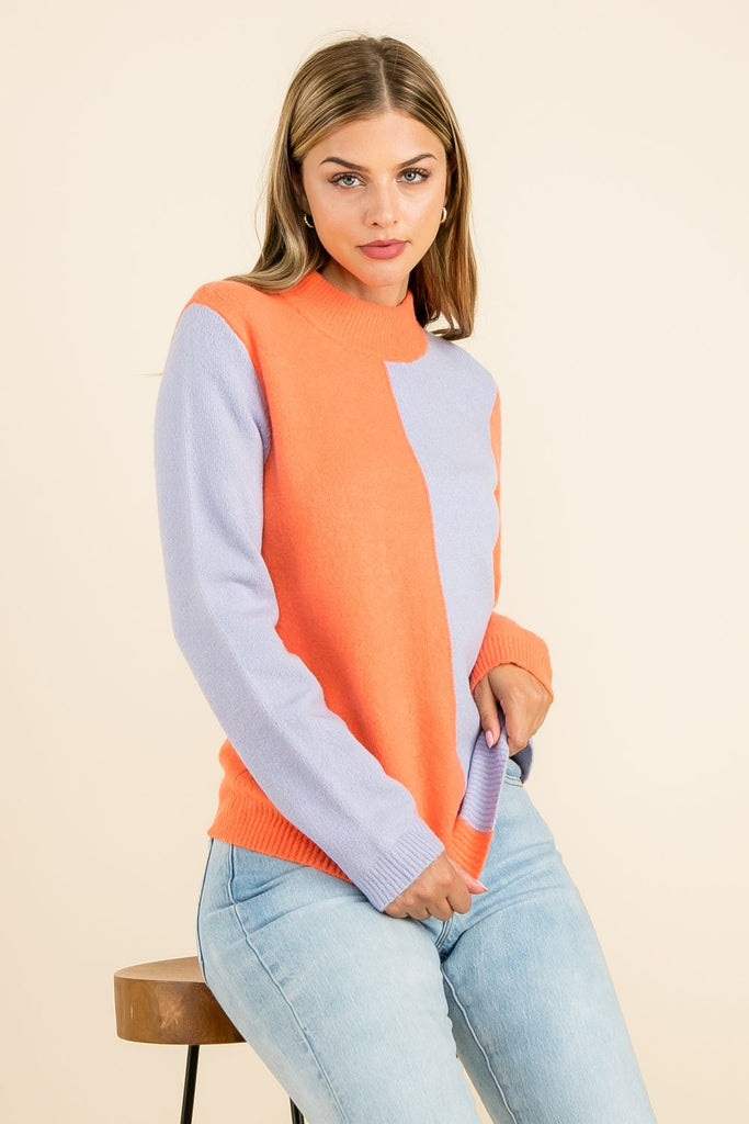 THML | Color Block Sweater
