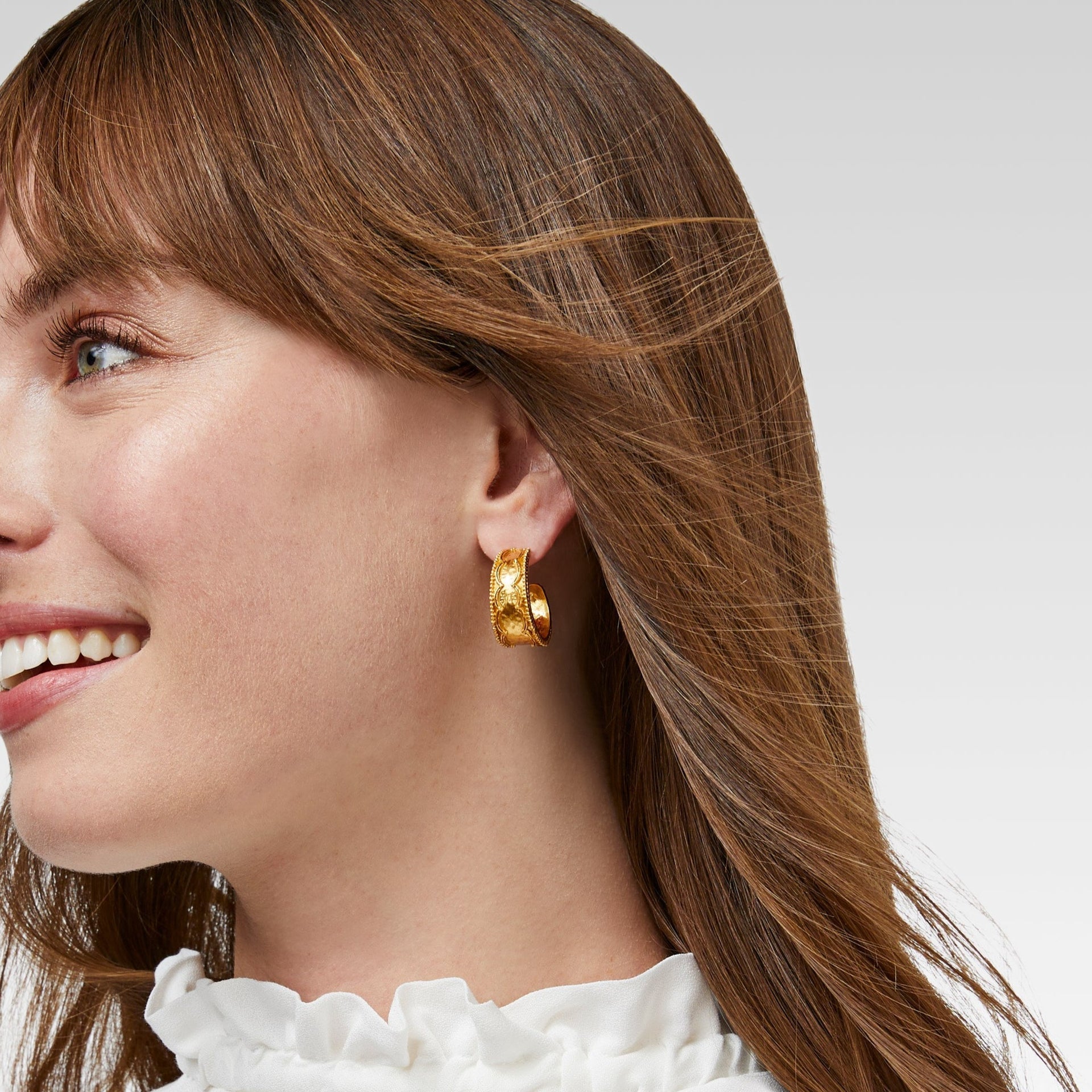 Julie Vos | Trieste Hoop Gold, Medium