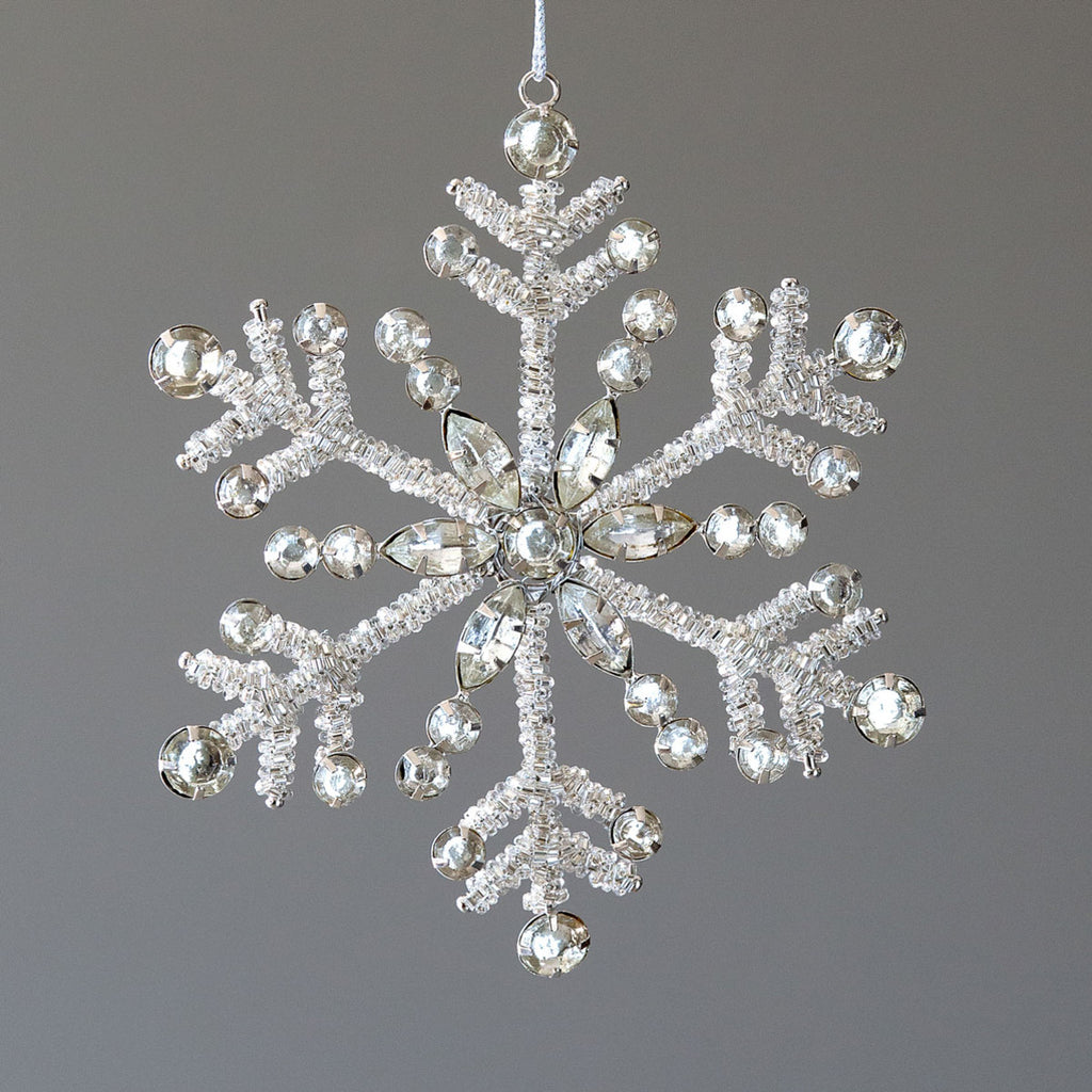 Park Hill Collection | Rhinestone Snowflake Ornament