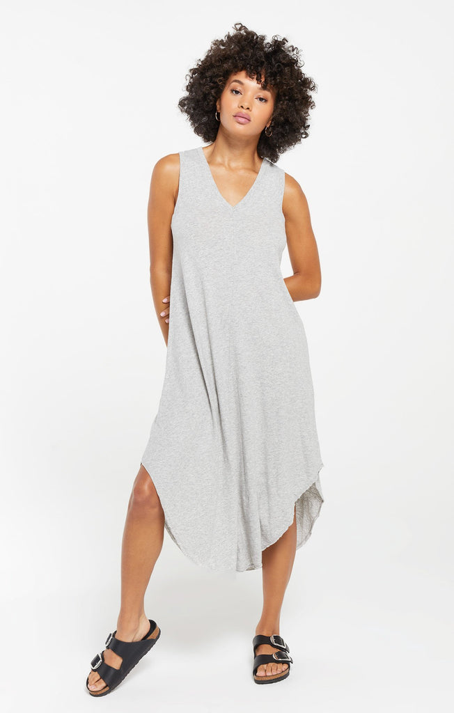 Z Supply | Reverie Midi Dress, Heather Gray